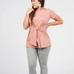 Agnes & Dora Side Seam Sash, crystal rose